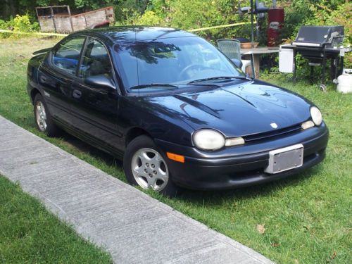 1996 dodge neon sport sedan 4-door 2.0l