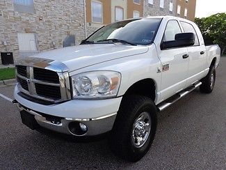 2007 ram 3500 srw 4x4 mega cab slt cummins turbo diesel auto tow pkg only 74k mi