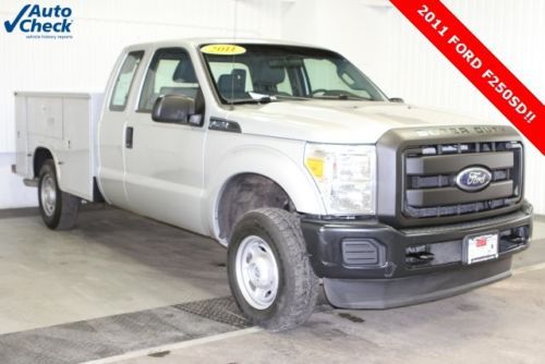 11&#039; ford f250 sd ext 4wd and utility body ready for work  save  flex fuel