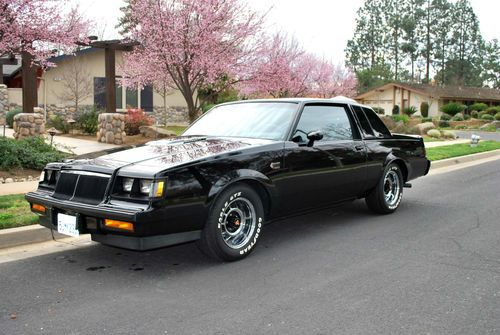 1986 buick grand national 41k documented miles like new condition must see  xlnt