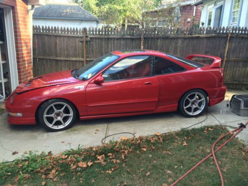 1995 acura integra turbo red 2-door gsr