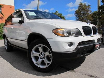 X 5 3.0 i6 sport package auto leather premium xenon 1-owner florida awd auto 4wd