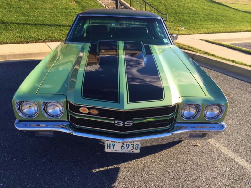 1970 chevrolet chevelle ss #'s matching 396 fac ac pop