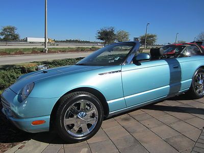 Low miles power soft top teal leather seats 6 disc cd automatic we finance