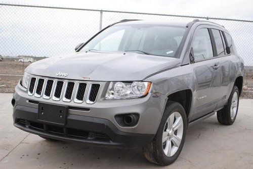 2012 jeep compass sport damaged salvage only 1k miles theft recovery wont last!!
