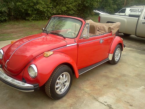 1978 vw bug classic restored karman convertible