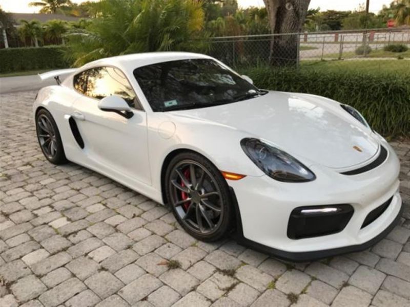 2016 porsche cayman gt4