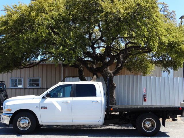 2010 dodge ram 3500 slt dually flat bed cummins diesel