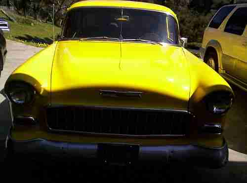 1955 CHEVROLET BELAIR 210 CUSTOM BILLUTT MOTOR AND 9