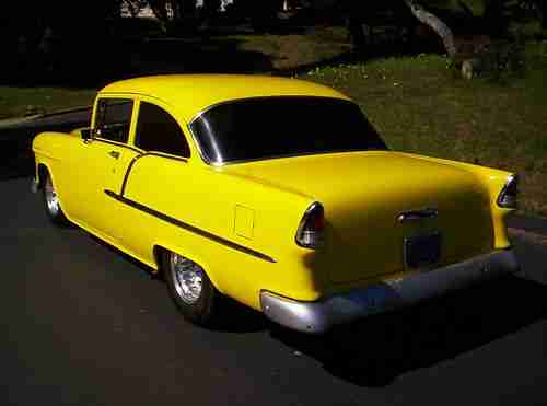 1955 CHEVROLET BELAIR 210 CUSTOM BILLUTT MOTOR AND 9