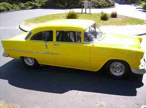 1955 CHEVROLET BELAIR 210 CUSTOM BILLUTT MOTOR AND 9