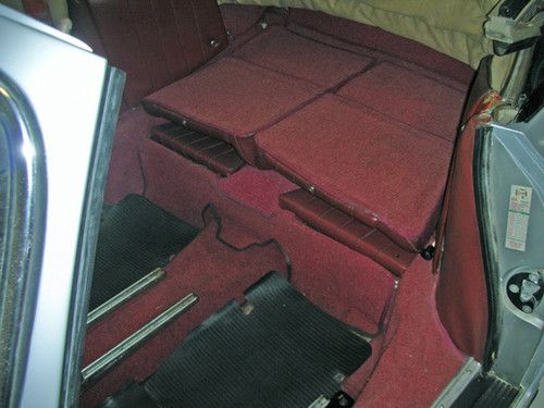 1962 porsche cabriolet, unrestored and rust free vehicle
