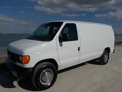 06 ford e-250 cargo - one owner florida van - original paint - no accidents