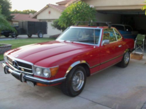 1972 mercedes benz german imported convertible hard top