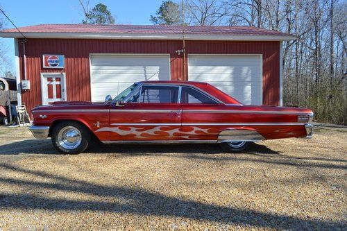 1963 ford galaxie 500 restored, runs great, very clean, new tires