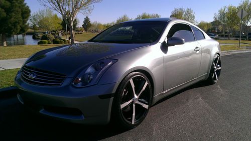 2005 infiniti g35 custom rims,intake,adjustable coil overs