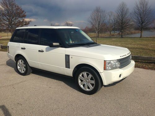 2008 land rover range rover hse