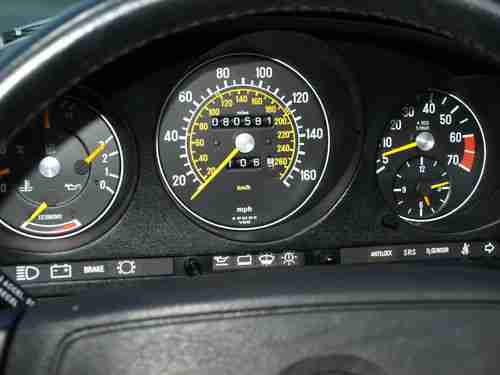 SIGNAL RED WITH PALOMINO 560SL ROADSTER SERVICED UP TO DATE BEAUTIFUL CAR, US $17,900.00, image 8