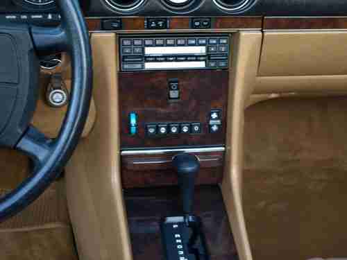 SIGNAL RED WITH PALOMINO 560SL ROADSTER SERVICED UP TO DATE BEAUTIFUL CAR, US $17,900.00, image 9