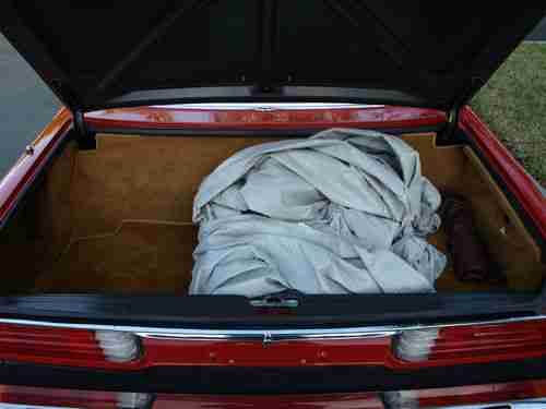 SIGNAL RED WITH PALOMINO 560SL ROADSTER SERVICED UP TO DATE BEAUTIFUL CAR, US $17,900.00, image 11