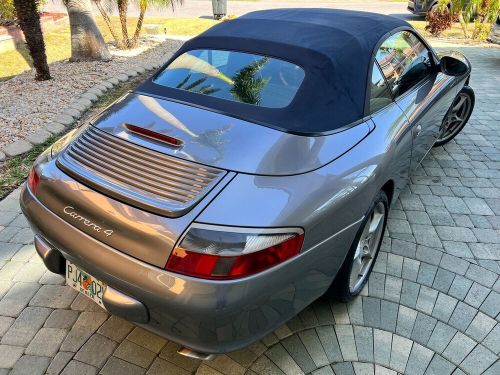 2002 porsche 911 carrera 4 cabriolet - 29k low miles - 6 spd manual- huge msrp!