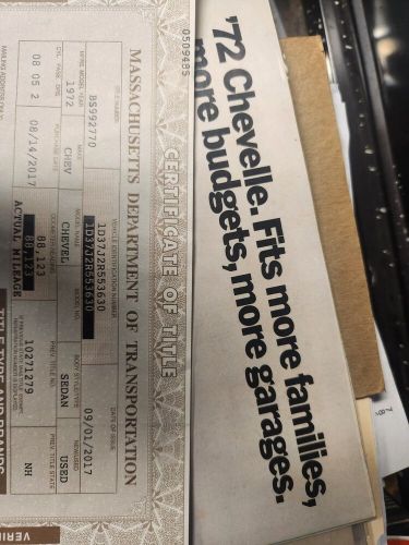 1972 Chevrolet Other, US $49,000.00, image 13