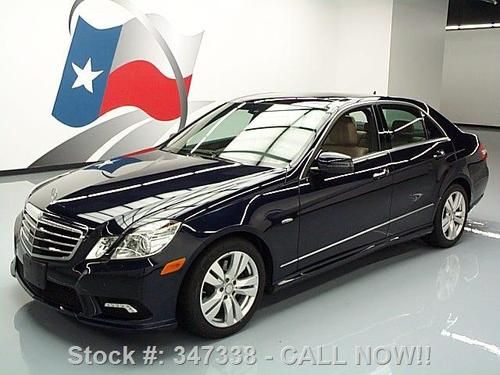 2011 mercedes-benz e350 sport p2 diesel pano sunroof!! texas direct auto