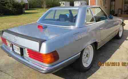 1980 MERCEDES BENZ 500 SL - EUROPEAN MODEL, image 6