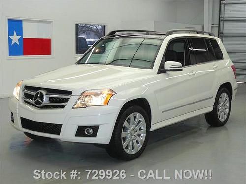 2012 mercedes-benz glk350 p1 pano sunroof nav only 7k texas direct auto