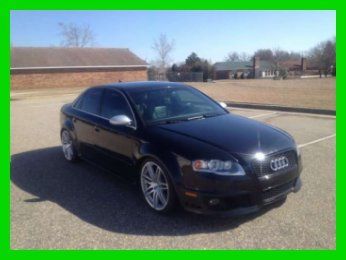 2007 audi rs4 quattro manual sedan premium sunroof leather navigation cd backup