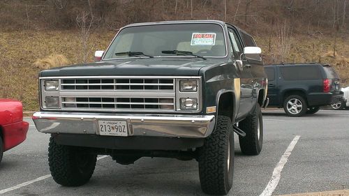 1986 chevrolet k5 blazer lifted