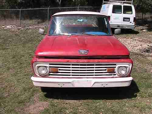 Pickup Truck, Ford, F100, Stepside, Short Bed, image 6