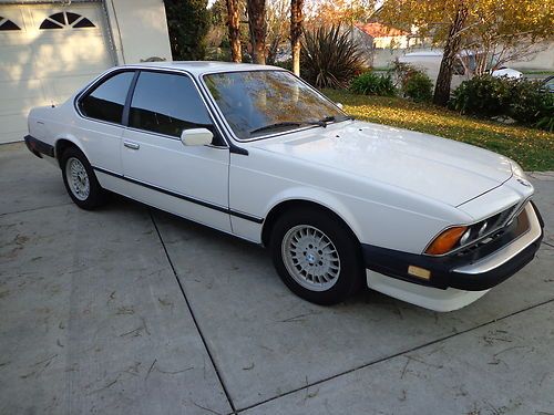 Beautiful 1987 bmw l6 - california car - low reserve