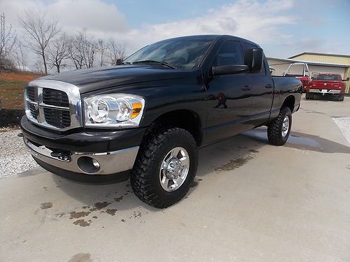 2007 dodge ram 2500 big horn 4x4 cummins diesel $$$ in extras loaded no reserve!