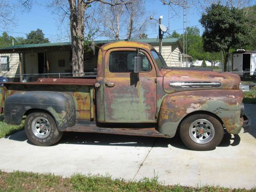 1951 ford truck, f1 with flathead v8