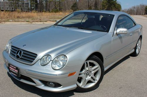 2006 cl500 amg sport 56k keyless go heated ac seats new tires navigation mint