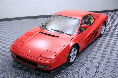 1986 ferrari testarossa! investment quality! low miles! amazing condition!