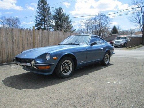 No reserve!!!!  barn find,rare 1970 datsun 240z 95% stock survivor,runs ,drives,