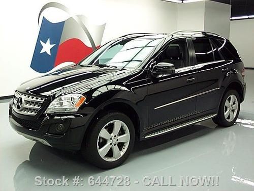 2011 mercedes-benz ml350 awd/4matic sunroof nav dvd 61k texas direct auto