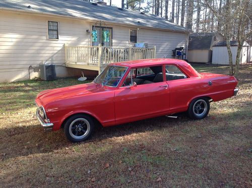 1965 nova  chev 2 great looking car 383 mild strocker.