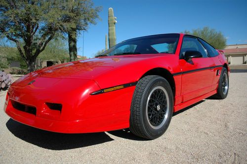 1988 pontiac fiero gt - 26k miles all-original beauty