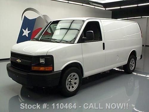 2013 chevy express 4.3l v6 cargo van only 14k miles! texas direct auto