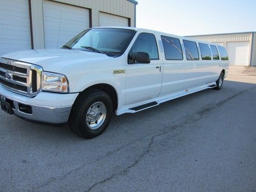 Excursion limo limousine 14 passenger suv by executive coach builders