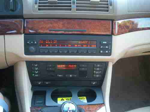 2002 BMW 530i Sedan 5-speed Manual Blue Premium Cold Weather Packages, US $8,750.00, image 11