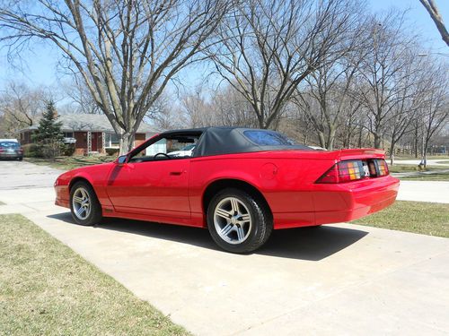 1988 iroc convertible one owner lqqk super clean