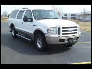 2005 ford excursion 137" wb 6.0l eddie bauer 4wd turbodiesel, dvd entertainment