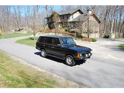 1995 range rover county long wheel base * beluga black