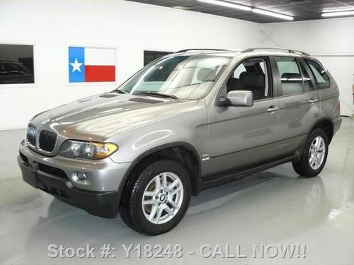 2005 bmw x5 3.0i awd automatic pano sunroof only 66k mi texas direct auto