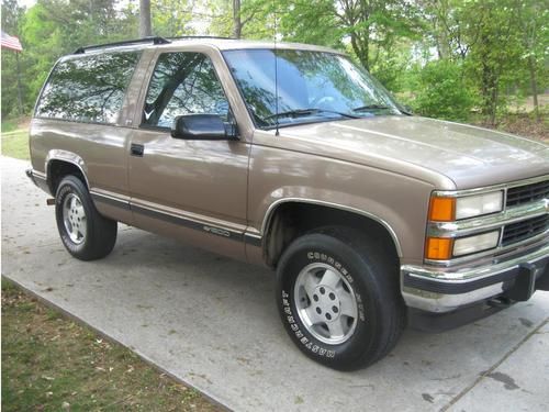 1994 chevrolet blazer 2 door  4x4 georgia tahoe