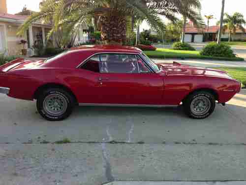 1967 Pontiac Firebird Red, 350C.I., Hurst 4 speed manual, Clean, Edelbrock parts, US $9,900.00, image 12